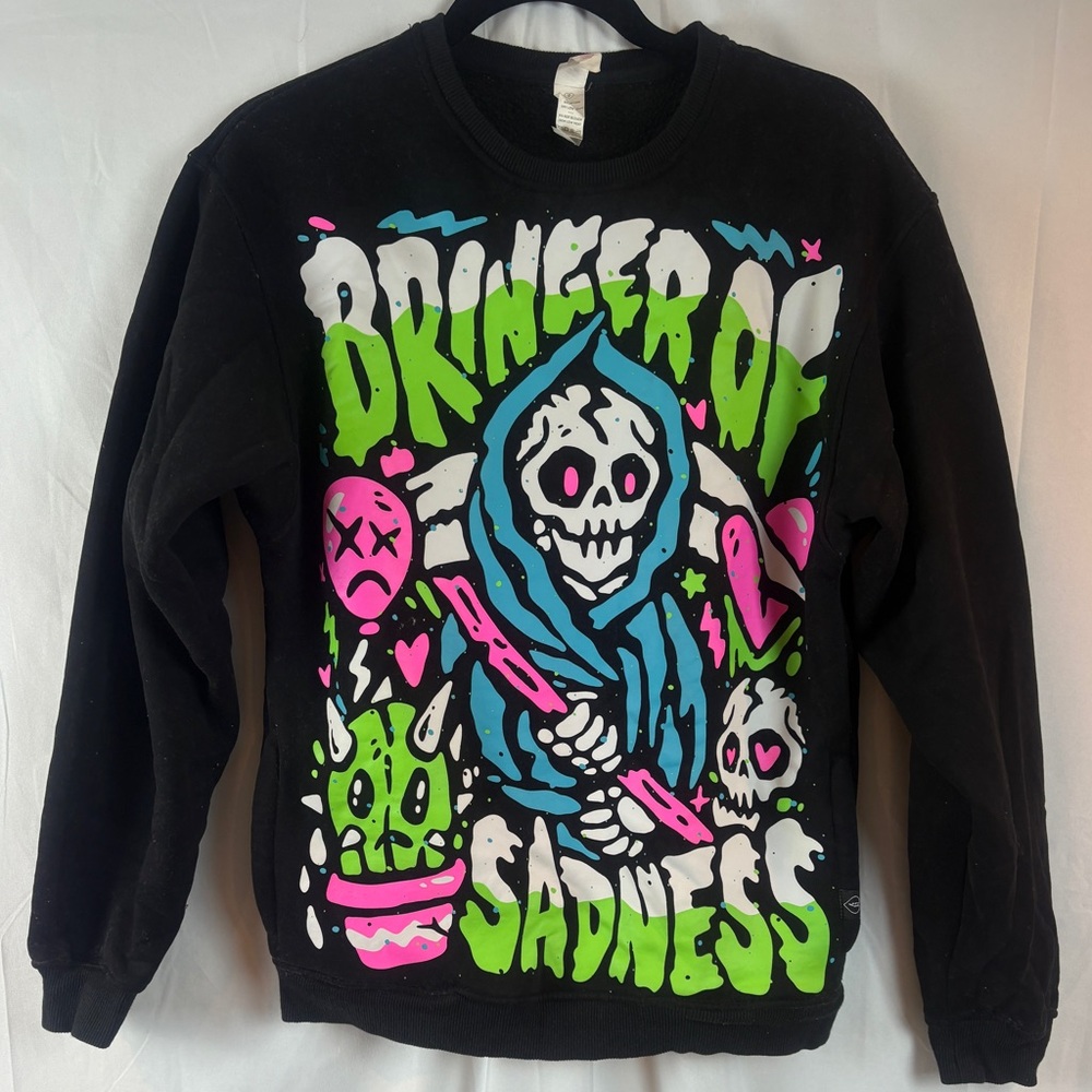 Bringer of Sadness 2023 World Tour Black‎ Crewneck Sweatshirt